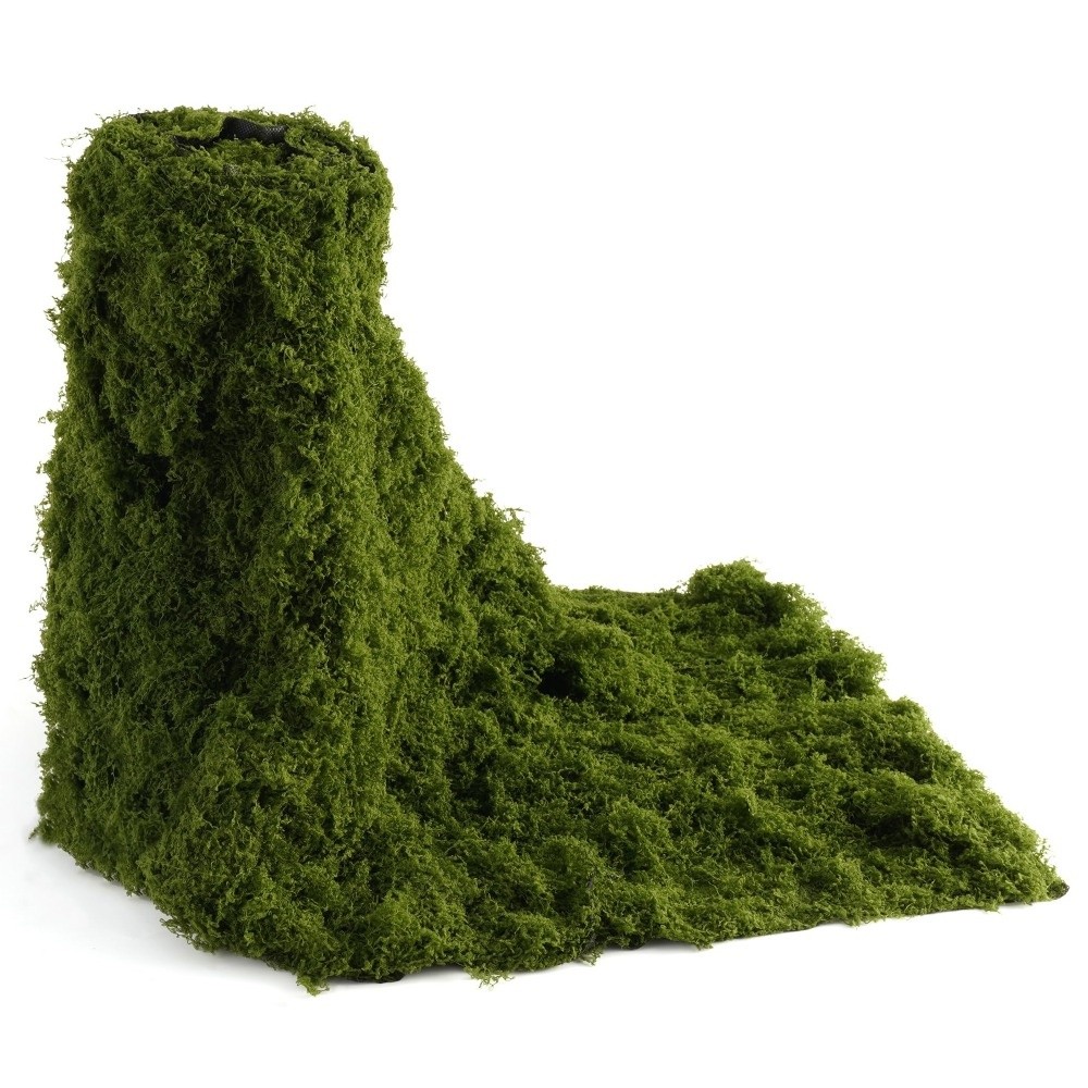Preserved Moss Sheet - Tapete de Grama Artificial DIY Durável,