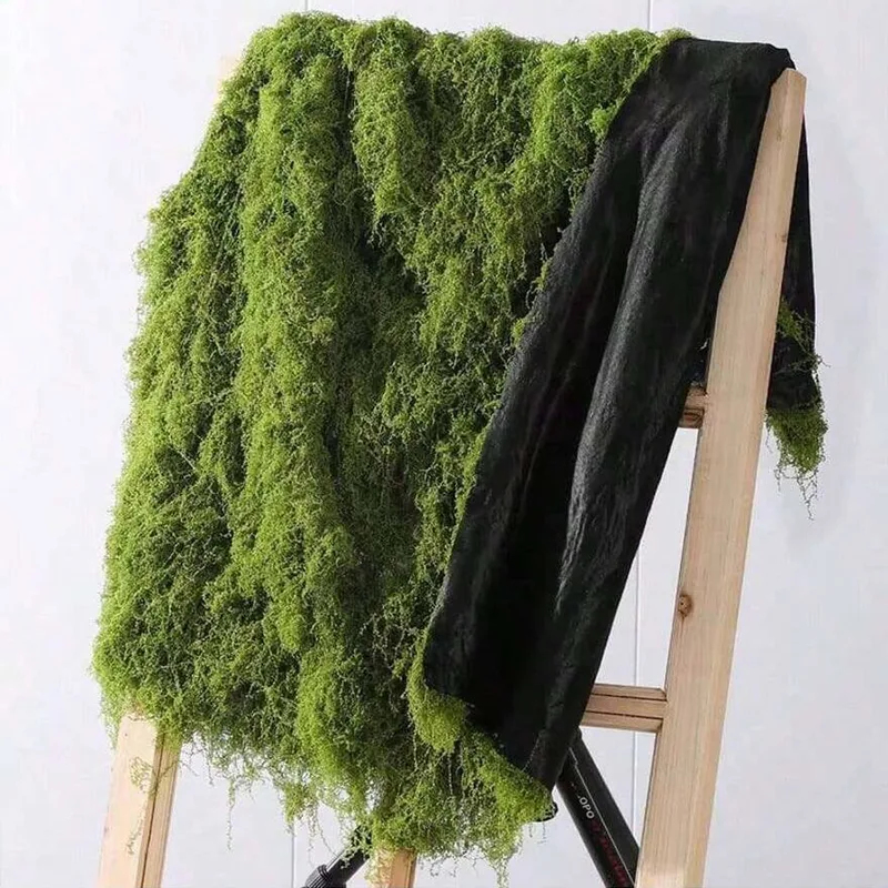 Preserved Moss Sheet - Musgo artificial para decoração de micro-paisagens,