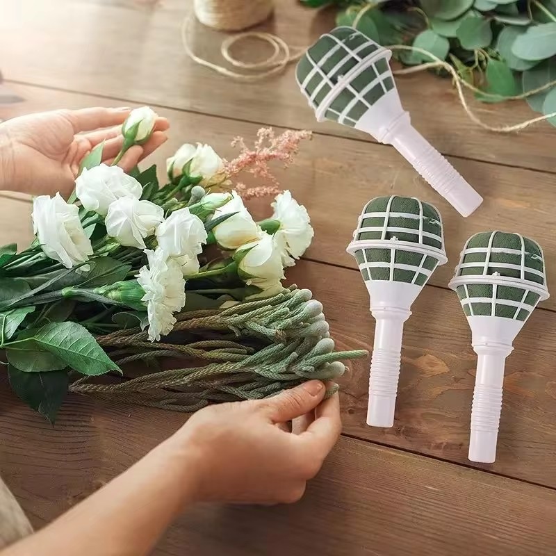 Suporte do punho do buquê da e - Bouquet Holder Foam avaliação e preço