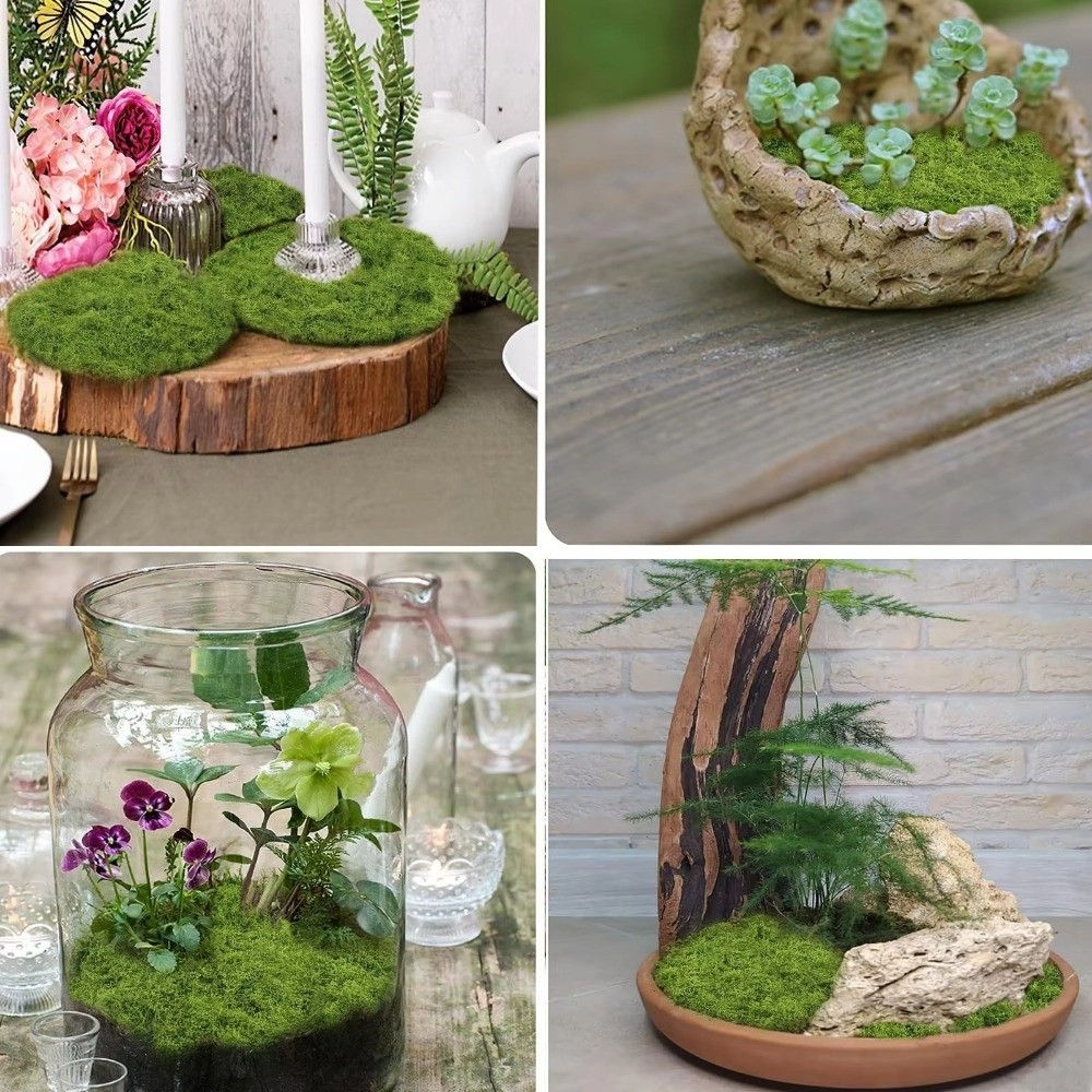 Tapete de Grama Artificial DIY - Preserved Moss Sheet avaliação e preço
