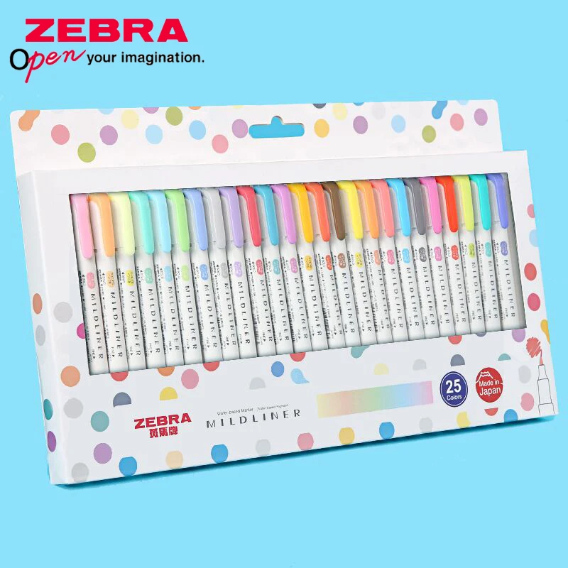 ZEBRA-Mildliner marcador Pen S - Zebra Pen Mildliner avaliação e preço