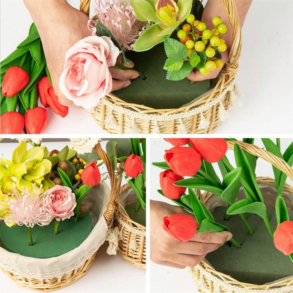 Espuma Floral Redonda DIY para - Bouquet Holder Foam avaliação e preço
