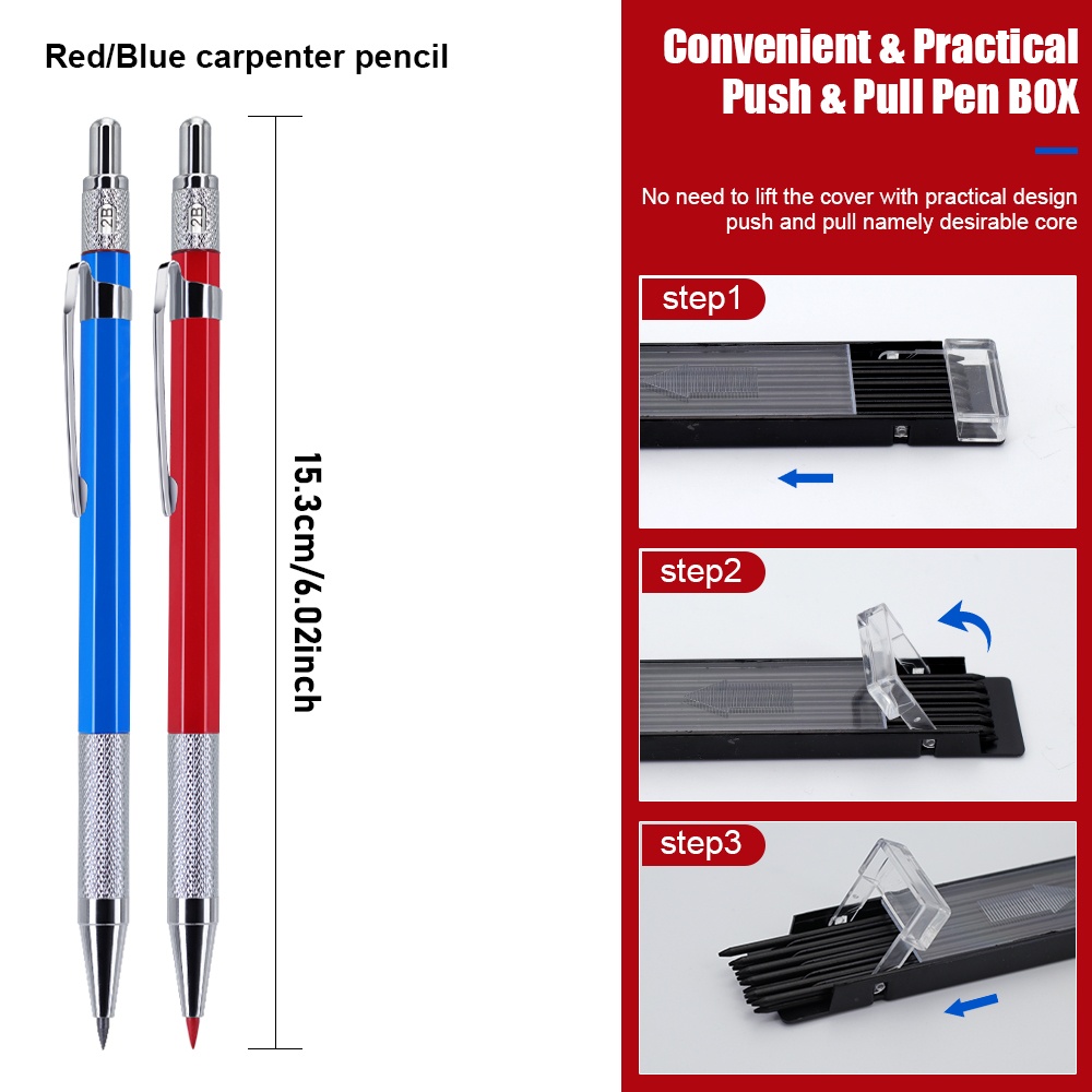 Novo lápis mecânico de metal m - Staedtler Pencil Lumocolor avaliação e preço