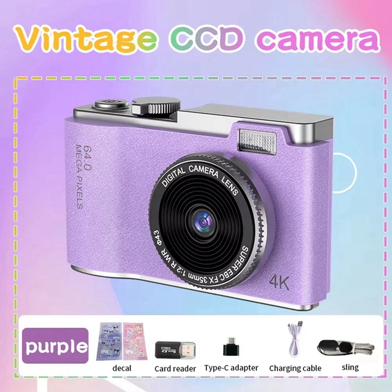 Câmera Digital Compacta 4K CCD - B & J Florist Supply Linwood avaliação e preço
